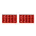 thumbnail image 4 of Advancent Silicone DIY Mold Bakery Kitchen Gadget Tool Make Tools Cube Tray Accessories Ice Dessert Decorating Multi-slot Baking color chocolate 2Conjunto, 4 of 6