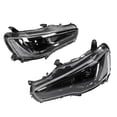 thumbnail image 3 of VLAND LED Proyector de doble haz Faros dinámicos Blackout Fit para Mitsubishi Lancer/Evo X 2008-2017 LHD, 3 of 14