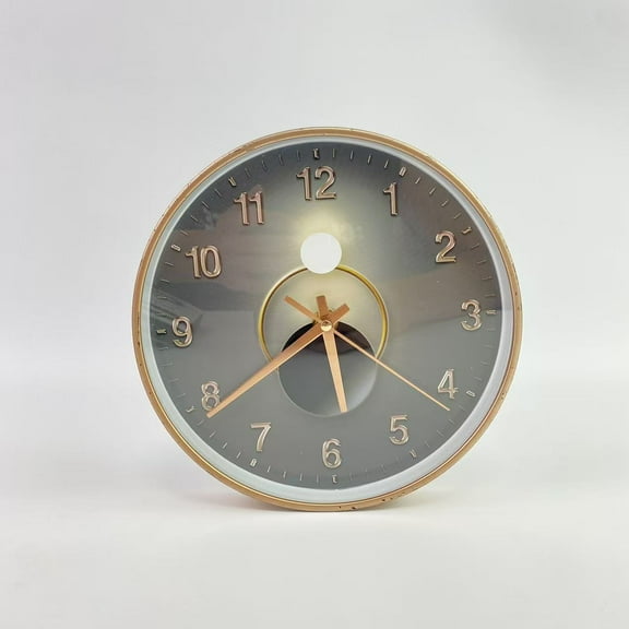 Depvois Timepieces,Wall Clock, Modern Small Wall Clocks Battery Operated 8 Inch, Silent Non-Ticking Analog Classic for Office, Home, Bathroom, Kitchen, Bedroom