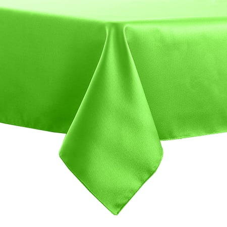

Ultimate Textile (10 Pack) Herringbone - Fandango 58-Inch Square Tablecloth Lime Green