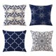 thumbnail image 1 of 4 fundas de almohada para exteriores con estampado floral, para sofá, patio y jardín., 1 of 8