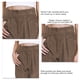 thumbnail image 5 of Pantalones De Cintura Alta, Cómodos Bolsillos Laterales De Poliéster Con Cierre De Cremallera Pantalones Vintage Sueltos Con Estilo Para Uso Diario Para Mujer Ccdes Otros, 5 of 5