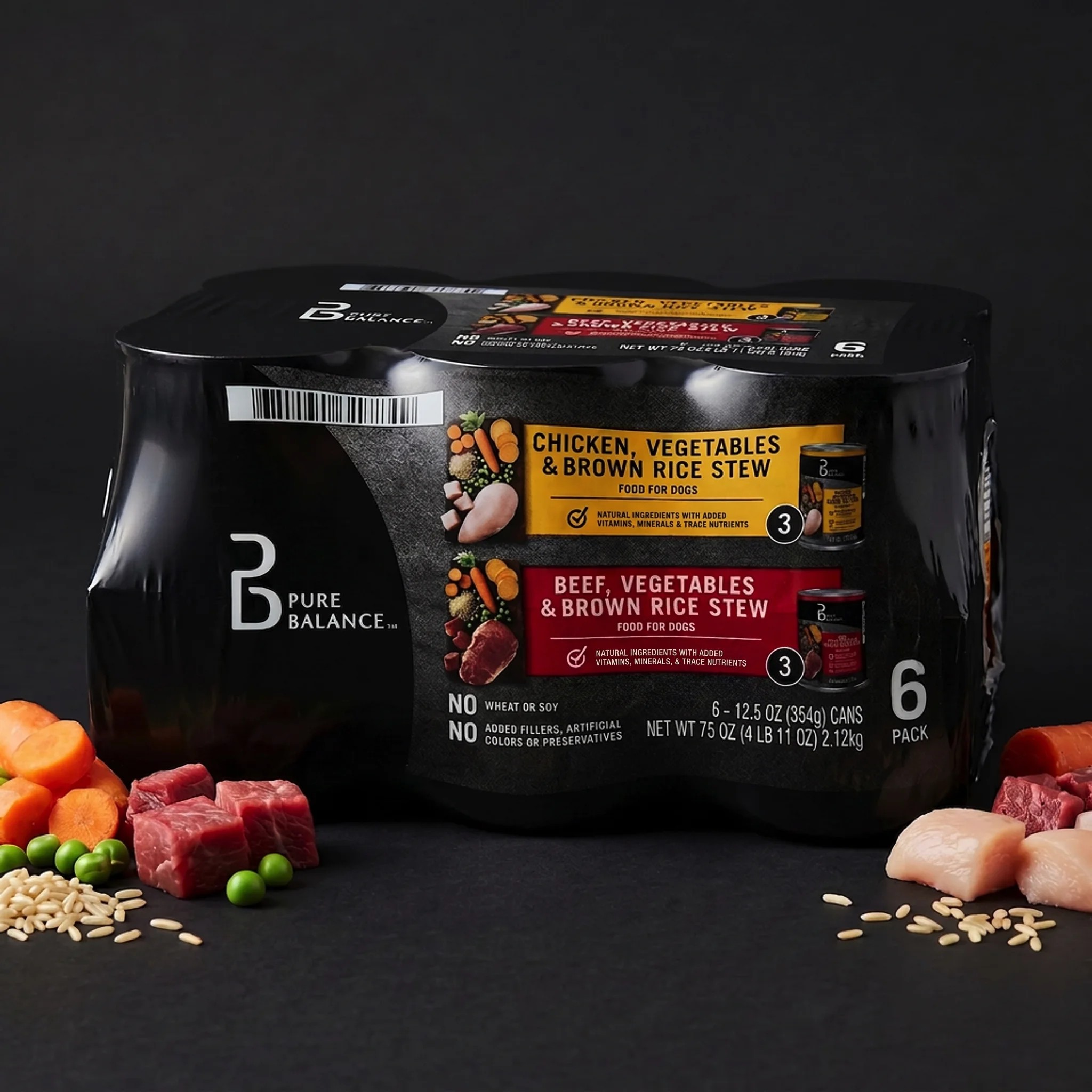 Pure Balance Beef & Chicken Stew Wet Dog Food (6 Pack) photo 6