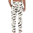 thumbnail image 5 of ASDFVBKG Mens Halloween Pyjama Jogger Pattern Loose Lounge Sleepwear Leisure Pajama Pant White M, 5 of 5