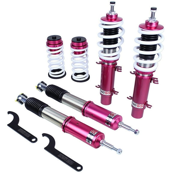 Godspeed ( MSS0900 ) VOLKSWAGEN GOLF MK4 99-05 ( 2WD only ) MonoSS Coilover Suspension Coilover Full adjustable 16 way Suspension Kit Monotube shock design