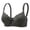 Green-a-bras, variant on Women Lace Underwire Bra, V Neck Full Coverage Push up Support Bralette for Older Women, Comfy Fashion Everyday All Match Brassiere L
