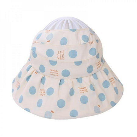 

Hazel Tech Girl Western Polka Dot Large Eaves Sunscreen Hat