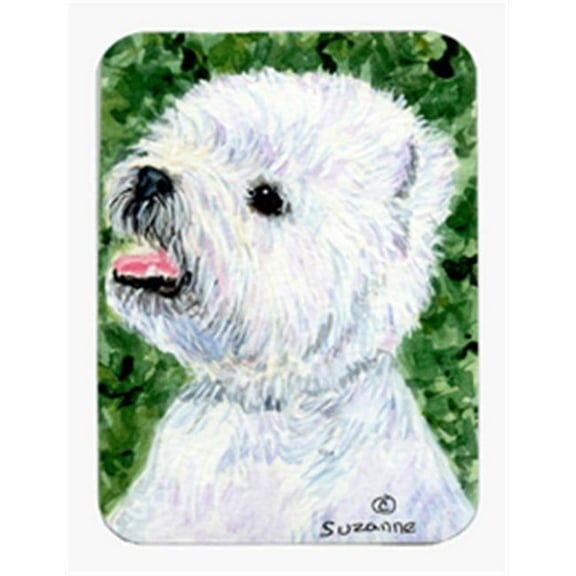 Westie Mouse Pad & Hot Pad Or Trivet