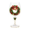 thumbnail image 2 of Christmas 3D Wine Glass Collection Gift Box Set, 3D Christmas Wine Glasses, for Wi制e, Cocktails, Holiday Party & Table Decor, 2 of 7