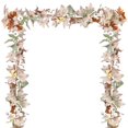 thumbnail image 1 of Decoración artificial Garland DearHouse con hojas de arce otoñales de 3,6 m, 1 of 8