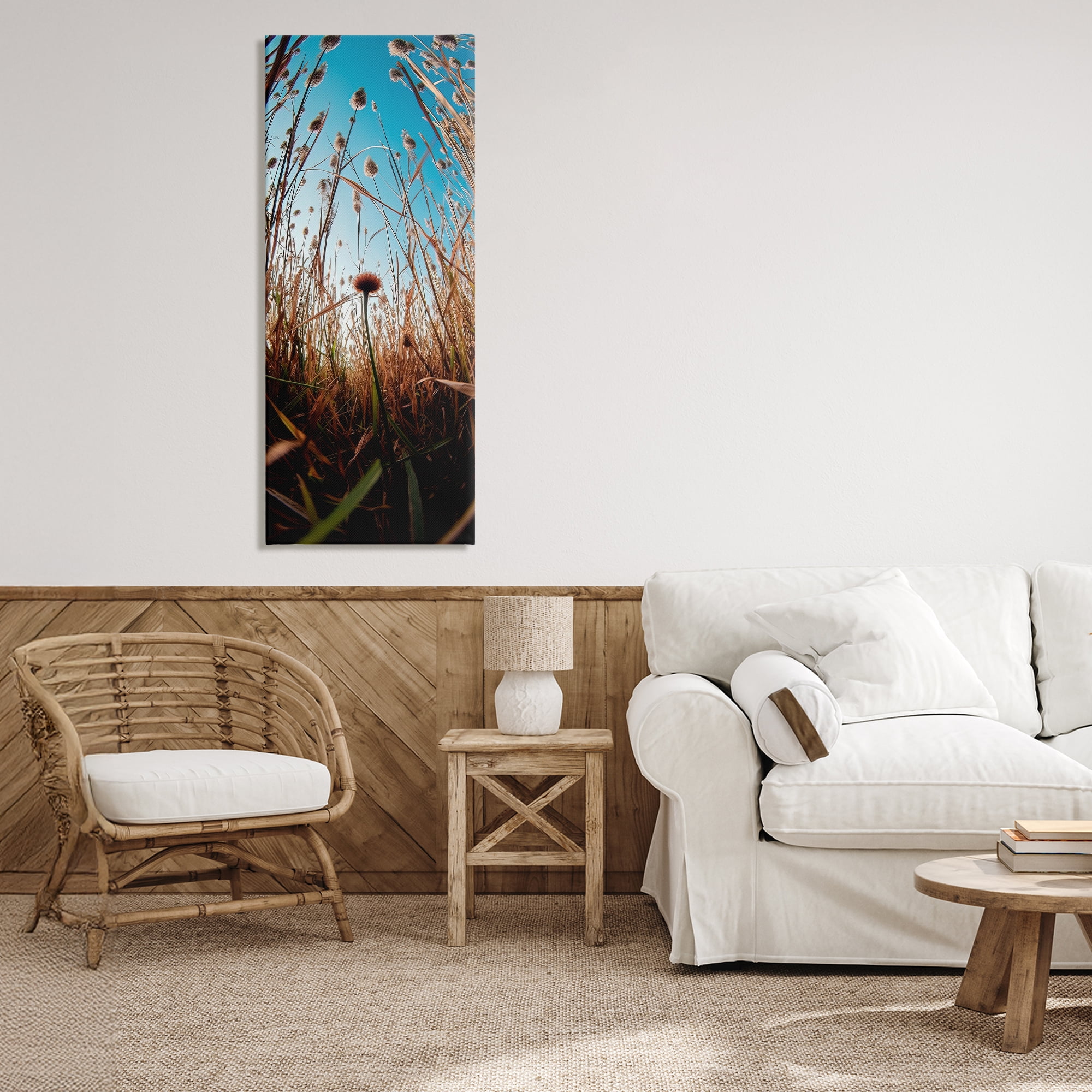 Daydream Botanical Meadow Canvas Wall Art, design by Decent Exposures