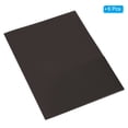thumbnail image 3 of Unique Bargains Plastic Folders with Pockets, Letter Files Portfolio Storage Folder, Brown 6 Pack, 3 of 5