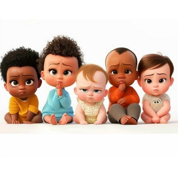 Family Vehicle Sticker with 5 Sitting Kids Funny and Cute Auto Decal for Car Windows and Bumpers Perfect Gift Idea