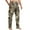 Ginger, variant on Men's Loose Casual Camouflage Print Multi-pocket Work Pants, Youth Stretch Waist Drawstring Trousers for Outdoor and Street Style,Army Green,L