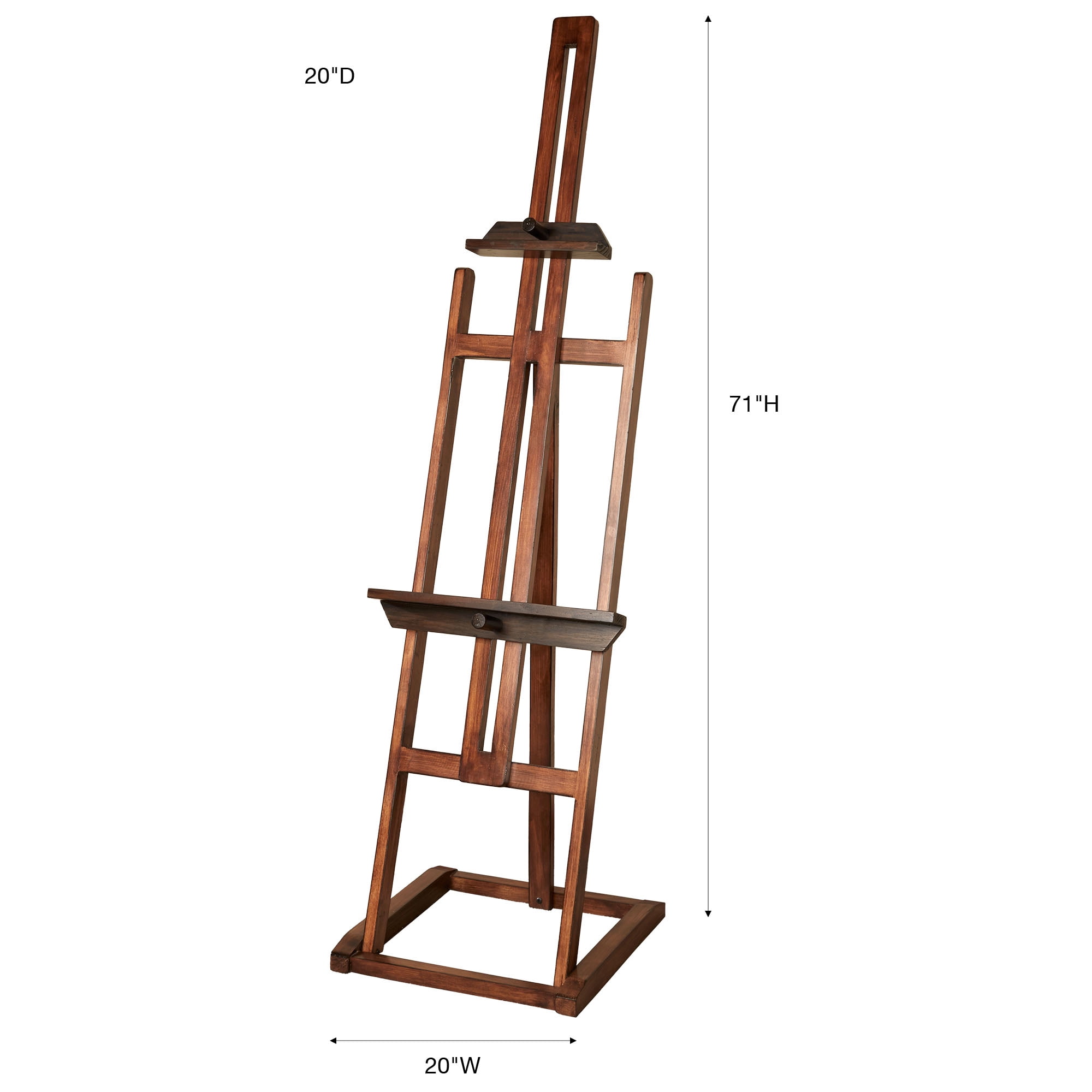 Artisana Display Easel Antique Walnut Antique Walnut