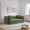 Antique Green, variant on 75" Corduroy Sleeper Sofa Bed, Loveseat Sleeper Sofa with Reinforced Frame, Sofa Cama with Pillow Blanket for Living Room Apartment, Antique Green