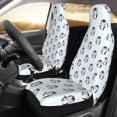 thumbnail image 3 of Fotbe Cute Penguin with Scarf Pattern Automotive Seat Covers for Cars Trucks and SUVs – Car Seat Covers for Front Seats,Protective Seat Covers,Vehicle Seat Covers, Set of 2, 3 of 9