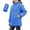 Blue, variant on Girls Puffer Jackets, Lightweight Mid-length Zip up Warm Winter Coats Outerwear Purple Size 10-12