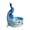 Blue, variant on Ceramic Fleshy Plant Pot Peafowl Shape Cartoon Ceramic Fleshy Plant Cactuses Flower Planter Home Desk Gardening Accessories