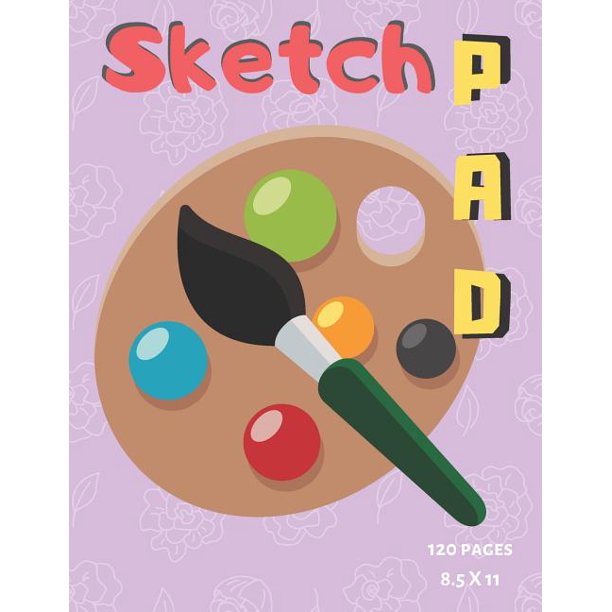 Sketch Pad 8.5inX11in 120 blank pages