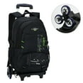 thumbnail image 4 of Trolley Backpack Creative 6-Wheel Rolling Backpack School Backpack for Kids, 4 of 4