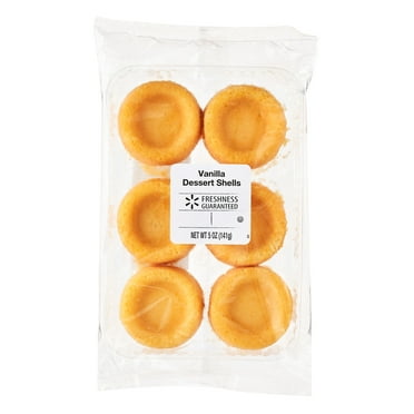 Freshness Guaranteed, Vanilla, Dessert Shells, 5 oz, 6 Count