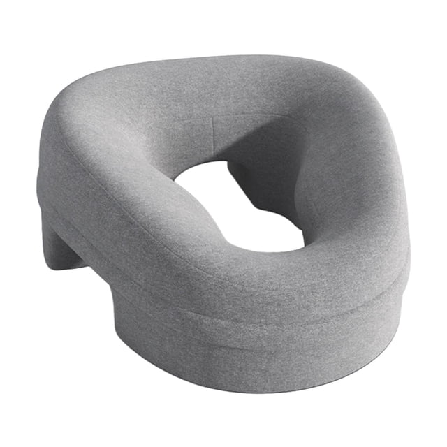Almohada boca abajo Almohada boca abajo Almohada boca abajo Soporte Almohada ergonómica Respiración Boca abajo Boca abajo Gris claro