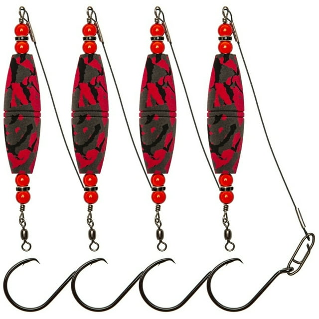 4pcs Catfish Float Rigs Fishing Bobbers Popping Corks Catfishing Equipment