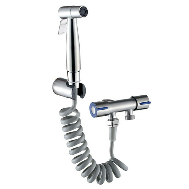 Handheld Bidet Sprayer Set For Toilet Stainless Steel Hand Bidet Faucet For Bathroom Hand Sprayer Shower Head Self Cleaning