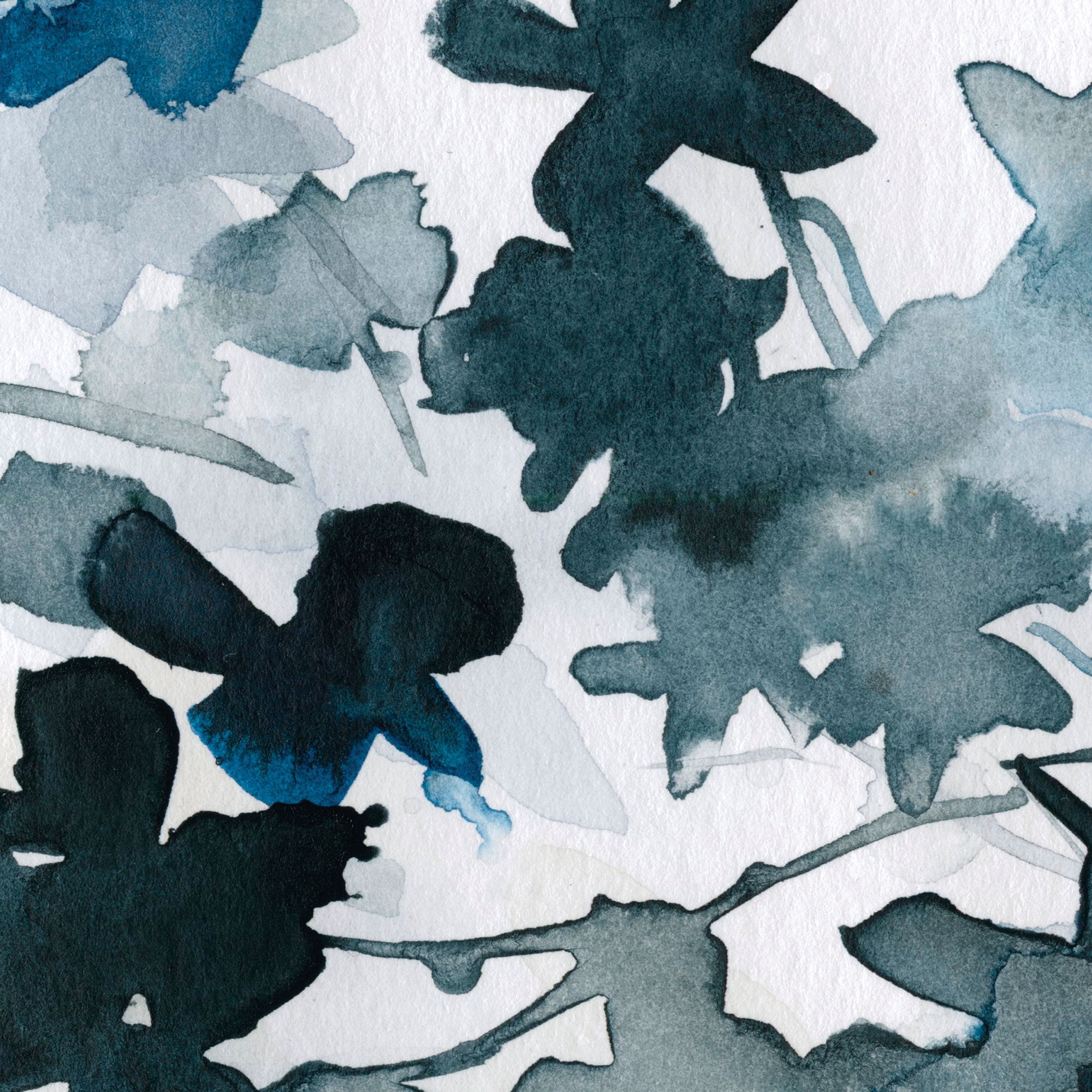 Masterpiece Art Gallery Blue Cherry Blossoms by Carol Robinson Canvas Art Print 16" x 20"