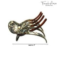 thumbnail image 6 of French Amie Scoop Medium Celluloid Handmade Hair Side Slider Beak Jaw Claw Clip, 6 of 25