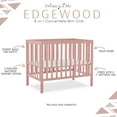 thumbnail image 5 of Dream On Me Edgewood 4 in 1 Convertible Mini Crib in Pink, 5 of 10