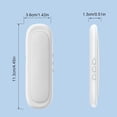 thumbnail image 2 of Under Pillow Bone Conduction Speaker for Sleeping, Bluetooth 5.4 White Noise Machine with Timer | Wireless Mini Sound Box Supports TF Card, Side Sleeper (Blue), 2 of 9