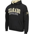 thumbnail image 2 of Men's Colosseum Black Colorado Buffaloes Double Arch Pullover Hoodie, 2 of 3