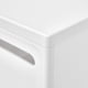 thumbnail image 2 of Organizador de 3 Cajones Individuales Plegables con Ruedas MU:4LIFE Blanco, 2 of 7
