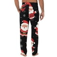 thumbnail image 3 of Fabrcox M-3xl Plus Size Christmas Pj Pants Men Baggy Pj Bottoms with Pockets Christmas Tree Print Fashion Casual Printed Pj Pants Red XL, 3 of 3