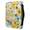 thumbnail image 3 of HELLHERO Spring Watercolor Blooms Bible Covers for Outdoor Study Prayer, Portable Church Bible Bag PU Leather Protective Bible Bags, 3 of 12