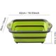 thumbnail image 2 of Tabla de cortar plegable, tabla de cortar multifuncional, cesta de almacenamiento para el hogar, cocina, Camping al aire libre, Picnic, barbacoa JFHHH pequeña, 2 of 5