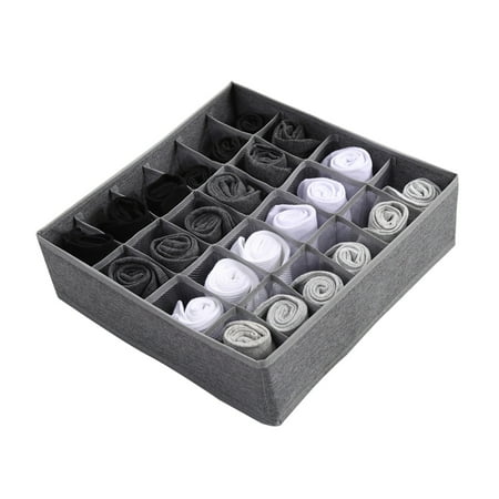 

Foldable Underwear Storing Box Home Use Oxford Cloth Storage Drawer Divider Underwear Bras Socks Storing Organizer