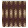 thumbnail image 3 of Ambesonne Acorn Shower Curtain, Hand Drawn Foliage Leaves, 69"Wx84"L, Pale Brown Eggplant, 3 of 3