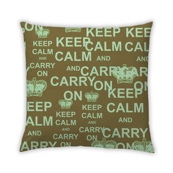 Ahgly Company Indoor Square Contemporary Throw Pillow, 18 inch by 18 inch