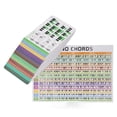 thumbnail image 2 of Piano Chords Chart, Easy Using Copper Plate Paper Music Flash Cards 12 Keys Color Coded  for Music Classes, 2 of 7