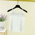 thumbnail image 6 of ZyeKqe Womens Tank Top Square Neck Spaghetti Strap Sleeveless Summer Ribbed Basic Cami Shirt Crop Tank Shitrts, 6 of 6