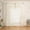 Beige, variant on Zhuge 2‑Pack Dark Orange Ruffled‑Edge Window Drapery Panels, 86.61x55.12in Semi‑Sheer Window Treatment, Rustic Farmhouse Cottage‑Style Curtains for Bedroom Interiors