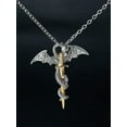 thumbnail image 5 of QQTDFG Western Dragon & Sword Pendant Necklace for Men Jewelry for Men Gift for Men-default, 5 of 5