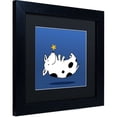 thumbnail image 2 of Carla Martell 'Star Dog' Black Matted Framed Art, 2 of 3