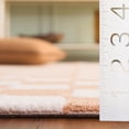 thumbnail image 5 of SAFAVIEH Ebony Camille Checkered Area Rug, Rust/Ivory, 6' x 6' Square, 5 of 11