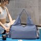 thumbnail image 1 of Bolsa de lona de yoga para mujer | Bolsa de Deporte Grande para Viajes con Bolsillo para Mojar y Secar, Bolsa de Fitness Duradera y Resistente al Desgaste, Equipaje de Mano Ligero, Múltiples, 1 of 2