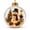C, variant on Glowing Christmas Story Ornament, Light-Up Mini Holiday Scene with Warm LED Light, Festive Keepsake Gift for Home Christmas Party Decoration