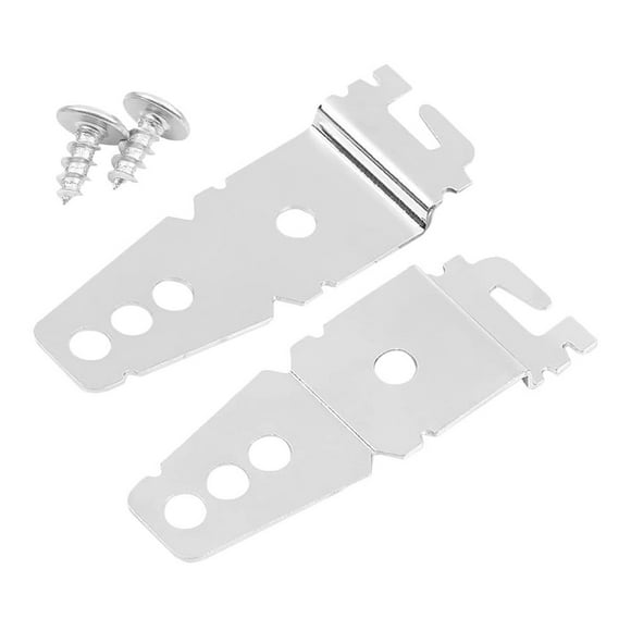 Counter Dishwasher Stand Bracket Connector Kit Top Ge Mounting Clips Side 2 Pcs